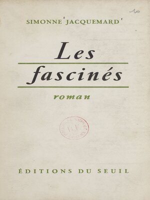 cover image of Les fascinés
